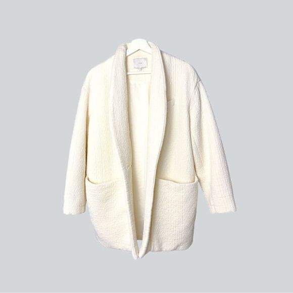 IRO Barton coat in Ecru Size 38 - Picture 1 of 8